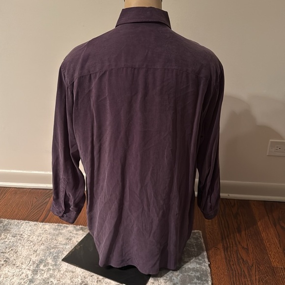 Bugatchi Uomo Men’s Extra Large Casual Button Shirt Chest Pocket - Picture 4 of 6